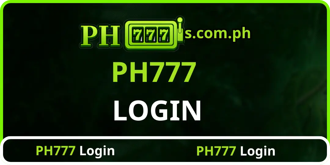 Login - Ph777 – #1 Online Casino in the Philippines 1 Login ph777