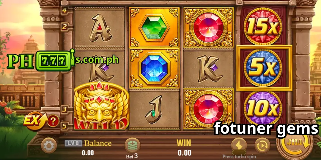 Fotuner Gems Slot - Review ,RTP,Howtopaly & Tips Big Win At Ph777 3 interface Fotuner Gems Slot ph777