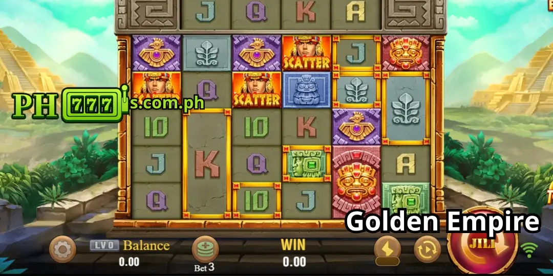 Golden Empire - Introduction,Interface,RTP,How to play at ph777 3 interface Golden Empire ph777
