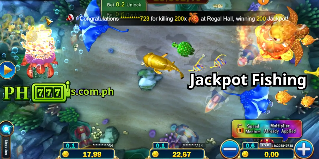 Jackpot Fishing by Jili Game – Review , Full Experience & Winning Guide at Ph777 3 interface Jackpot Fishing ph777